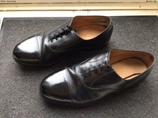 Black leather army for sale  WARRINGTON