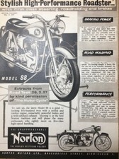 Norton model 500cc for sale  EXETER