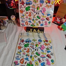 Lote de 15 folhas adesivas vintage retrô 1993 destaques para crianças álbum de recortes comprar usado  Enviando para Brazil