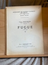 Frescobaldi fugue sol d'occasion  Rennes