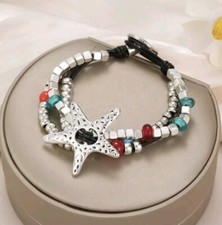 Pulseira estilo Uno De 50 ● I'm Feeling Good ● Banhada a prata com contas de vidro, usado comprar usado  Enviando para Brazil