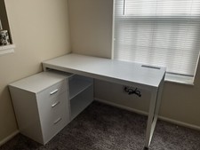White desk drawers for sale  Dayton
