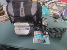 Carregador de câmera de vídeo Sony Handycam DCR-DVD108 mini DVD disco não testado comprar usado  Enviando para Brazil