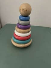 Children wooden colourful for sale  KIRKLISTON
