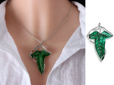 Collana foglia lorien usato  Torre Annunziata