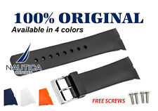Pulseira autêntica NAUTICA 28mm N13530G N13531G N13532G N13533G N16533G NSR-01 comprar usado  Enviando para Brazil