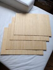 Bamboo wooven placemats for sale  LONDON