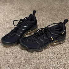 Tênis Nike Air VaporMax Plus preto metálico dourado masculino tamanho 9 CW7299-001 comprar usado  Enviando para Brazil