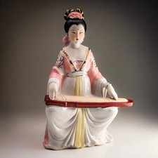 Porcelain chinese musician d'occasion  Expédié en Belgium