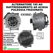 Alternatore acqua 190ah usato  Bari