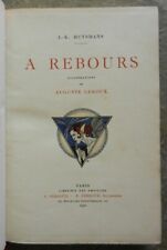 Rebours. huysmans. ferroud d'occasion  Pézenas