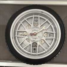 Wanduhr autoreifen design gebraucht kaufen  Bielefeld