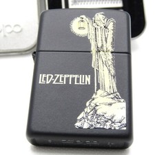 Isqueiro a óleo Led Zeppelin Stairway to Heaven Zippo 2004 perfeito estado raro, usado comprar usado  Enviando para Brazil
