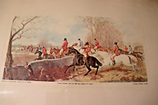 Fox hunting plate d'occasion  La Côte-Saint-André
