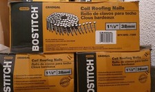 BOSTITCH CR4DGAL 7200 1 1/2" 38mm PNEUMATYCZNE GWOŹDZIE DACHOWE OCYNKOWANE na sprzedaż BOSTITCH CR4DGAL 7200 1 1/2" 38mm PNEUMATYCZNE GWOŹDZIE DACHOWE OCYNKOWANE na sprzedaż  PL