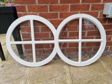 Wooden round windows for sale  BRACKNELL