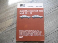 Ersatzteilkatalog audi 100 gebraucht kaufen  Essen