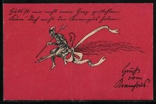 Künstler krampus reitet gebraucht kaufen  Berlin