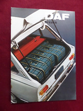 Catalogue prospectus daf d'occasion  Saint-Romain-de-Colbosc