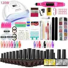 Kit de manicure kit de gel para unhas com lâmpada UV de 120W/54W para todas as unhas de gel de secagem comprar usado  Enviando para Brazil