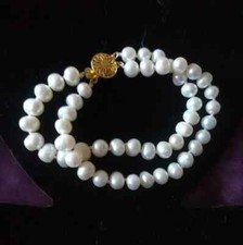 Bracciale vere perle usato  Roma