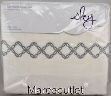 Sky embroidered percale for sale  USA