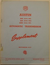 Austin a95 bs6 for sale  BATLEY