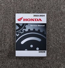 Manual de reparo 2022-2024 Honda GROM mini loja de motocicletas 2023 comprar usado  Enviando para Brazil