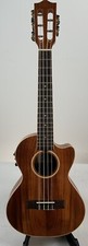 Ukulele Lanikai ACST-5CET acácia tenor 5 cordas A-E - Natural - Rachadura frontal do corpo comprar usado  Enviando para Brazil