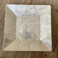 Capiz shell plate for sale  FELTHAM