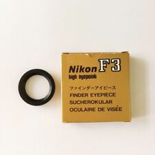 Ocular buscador NIKON para cámaras fotográficas F3 de punto alto F3HP en caja genuina 22 mm segunda mano  Embacar hacia Argentina