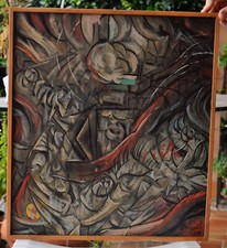 Quadro olio tela usato  Como