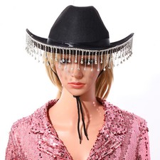 Damen cowboyhut strass gebraucht kaufen  Bremen