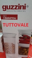 Tris barattoli contenitori usato  Saviano