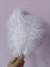 White ostrich feather for sale  SLOUGH