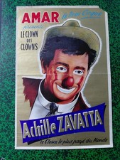 Cirque amar affiche d'occasion  Chailles