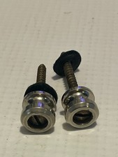 Botões de bloqueio de alça de guitarra elétrica Schaller Chrome usados da década de 1990 comprar usado  Enviando para Brazil
