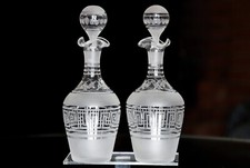 Attributed baccarat. pair d'occasion  Expédié en Belgium