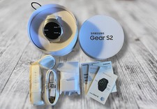 AT&T - Smartwatch Samsung Gear S2 - Prata com pulseira branca - SM-R730AZWAATT, usado comprar usado  Enviando para Brazil