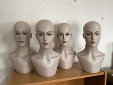 Mannequin heads shoulders for sale  OAKHAM