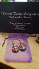 Scottish tartan earrings for sale  GLASGOW