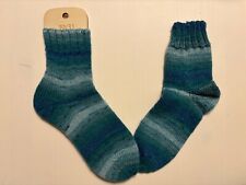 Socken handgestrickt blau gebraucht kaufen  Remchingen