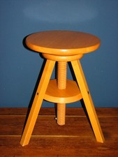 Drehhocker holz hocker gebraucht kaufen  Kaltenkirchen