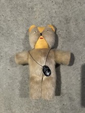 Urso de pelúcia vintage Eva Bryant Alaska selo lembrança com etiqueta original, usado comprar usado  Enviando para Brazil