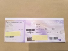 Billet concert indochine d'occasion  Seltz