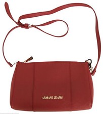 Bolsa de mão feminina Armani Jeans bolsa de ombro vermelha tamanho app.9.84" x 2.36" x 5.91" comprar usado  Enviando para Brazil