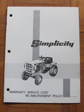 1970 simplicity lawn d'occasion  Expédié en Belgium
