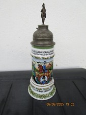 Porzellan reservistenkrug zinn gebraucht kaufen  Deutschland