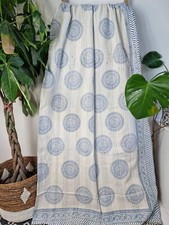 Colcha de colcha Kantha com estampa de bloco de mão indiana tamanho King capa de cama lance, usado comprar usado  Enviando para Brazil