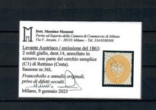 1863 soldi giallo usato  Riccione